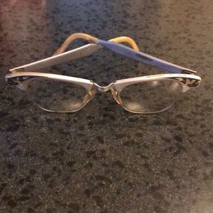 Vintage 1950’s Artcraft Cat Eye glasses Aluminum